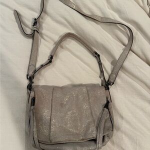 Chic Silver Crossbody Bag